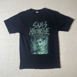 Sans Amour‎ Black Graphic T Shirt Size Small Alstyle Apparel Band Tee